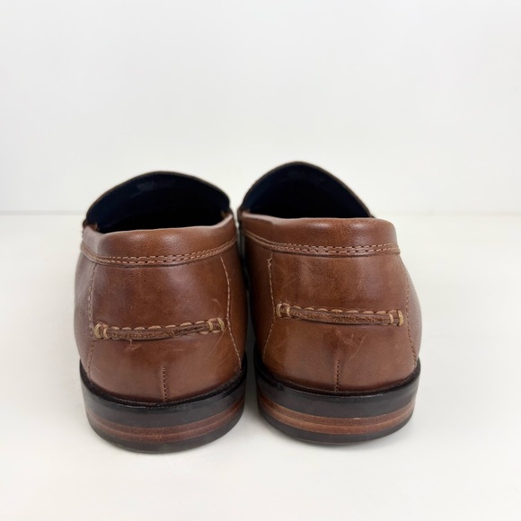 Cole Haan Brown Leather Pinch Marine Grand Classic Tassel British Mens Size 11.5 main image 12